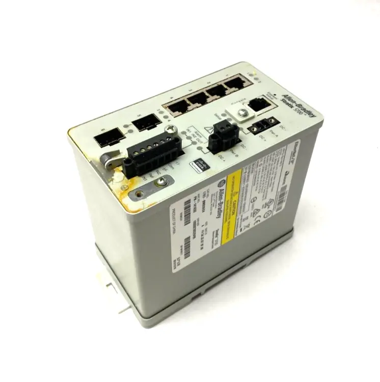 Used Allen-Bradley Ser. A Stratix 5700 Managed Ethernet Switch Network Switches Michigan US | Maverick Industrial Sales #1487484