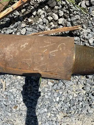 Used AFTERMARKET 9-7/8" CABLE TOOL CHISEL BIT Tool Bits Pennsylvania US | East West Machinery & Drilling #1417419
