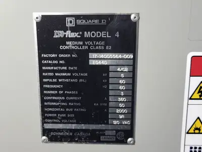 USED 2002 SQUARE D EG44D