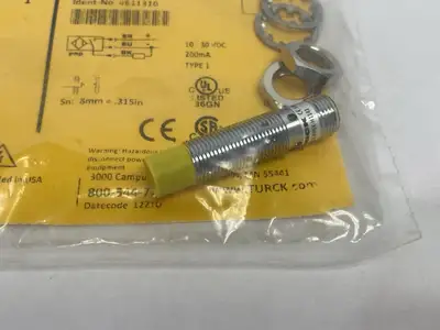 New | in-Stock Turck Inductive Prox. Sensor, Ext. Switch Distance, 4611310 Proximity Sensors Michigan US | Maverick Industrial Sales #1421829