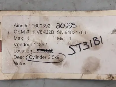 USED PARKER HV84B2B