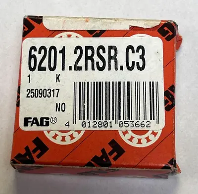 New | in-Stock FAG 6201.2RSR.C3 Bearings | Surplus Asset Holdings #1202089