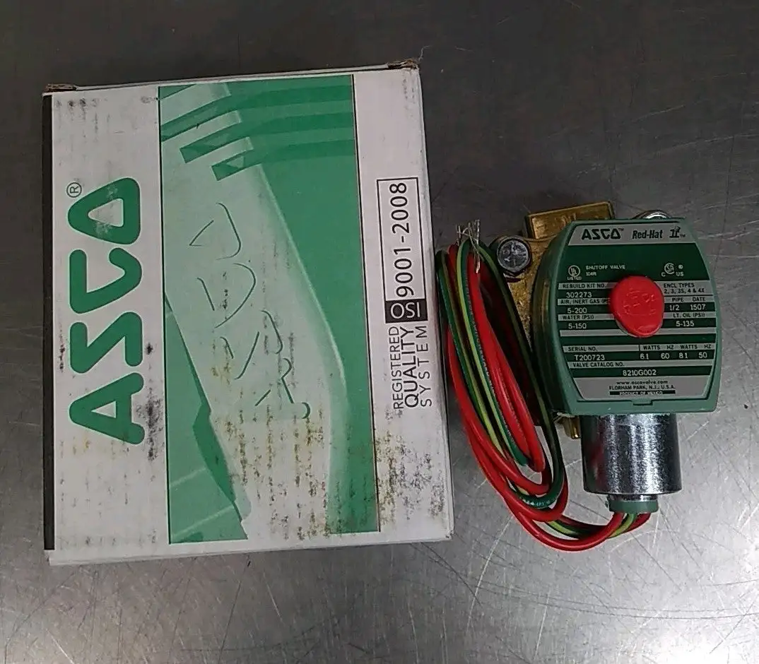 Asco 8210G002 Solenoid Valve Loc6E11