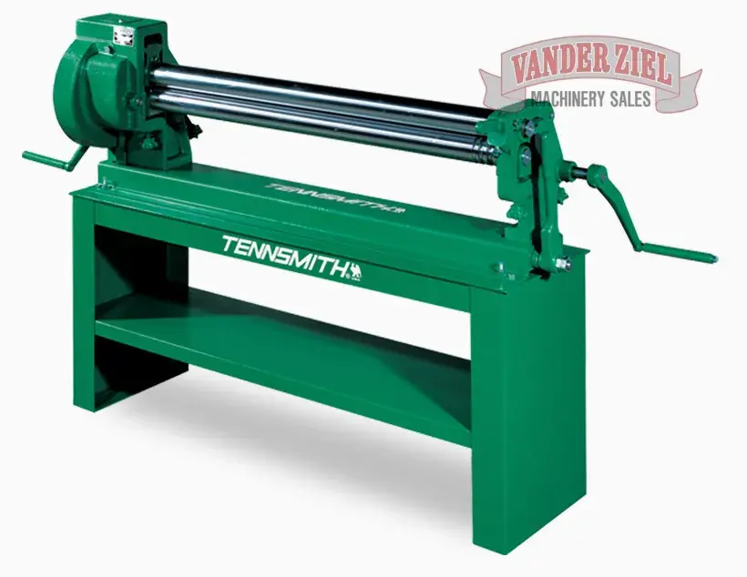 New | in-Stock TENNSMITH SR48 Plate Bending Rolls including Pinch Michigan US | Vander Ziel Machinery Sales #480197