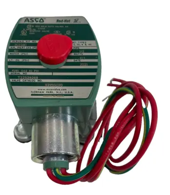 NEW ASCO 8215G020 SOLENOID VALVE 120/60, 110/50