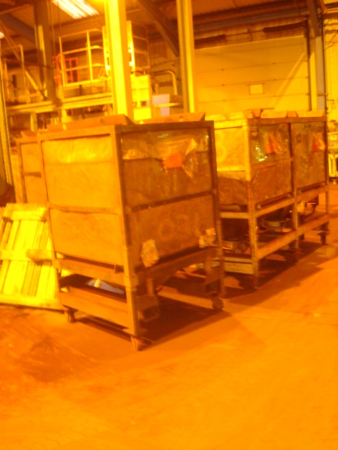 0.7 M.Cu S/S Portable Hoppers