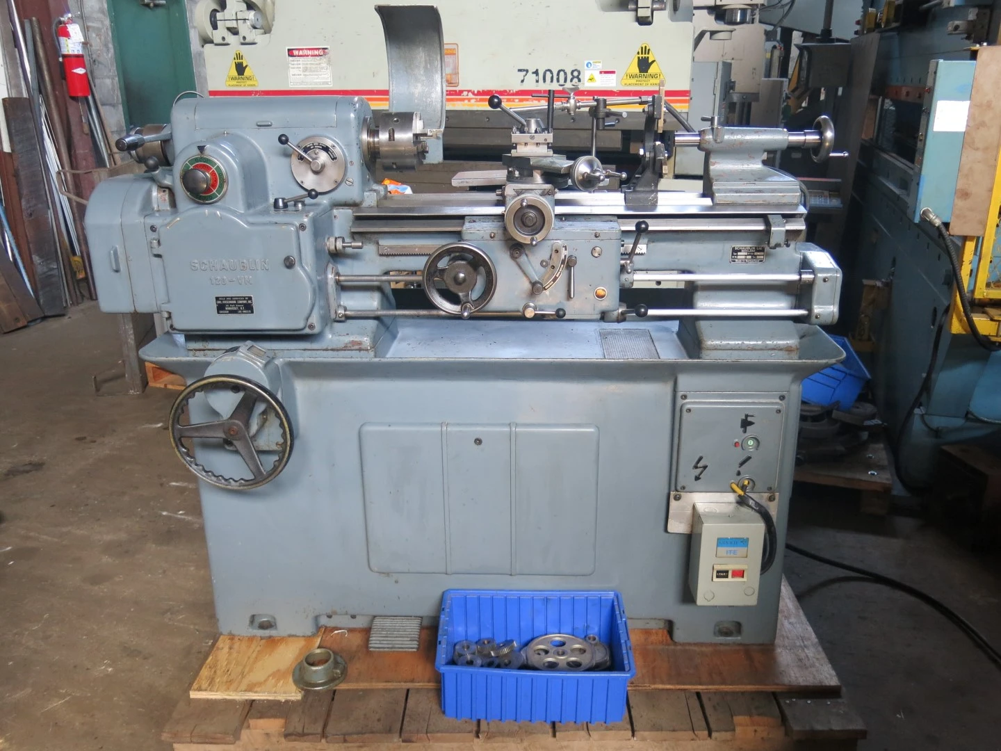 SCHAUBLIN 120-VM PRECISION LATHE
