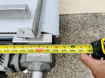 KleenLine 14.5ft Dual Belt Stainless Steel Flat Conveyor