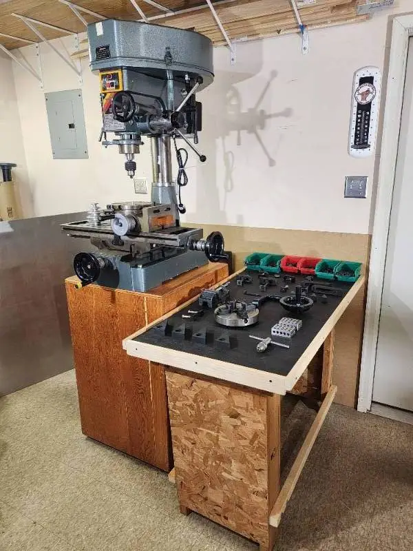 L@@K Commercial Grade Milling / Drill Press with Many Accessories W@W