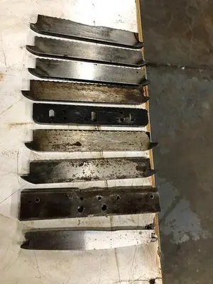 3041-385 SET OF 9 ENGINE TURNING STRAIGHT LINE PATTERN BARS