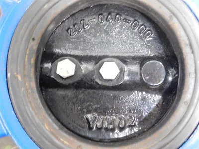 4" ABZ 102-687 Resilient Seated Butterfly Valve Full Lug Style Body Used