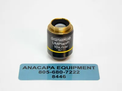 OLYMPUS UMPlanFl 10x/0.30∞/- Microscope Objectives | ANACAPA EQUIPMENT BROKERS, INC (1)