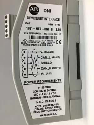 USED ALLEN BRADLEY 1761-NET-DNI SER B