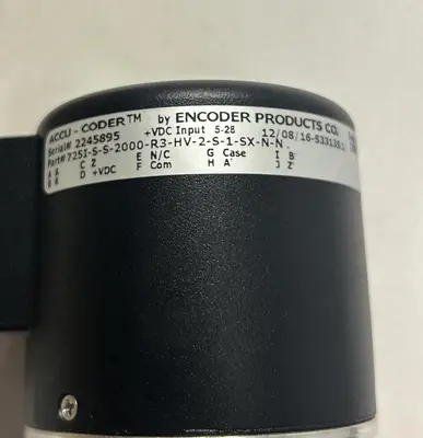 Used ACCU-CODER 725I-S-S-2000-R3-HV-2-S-1-SX-N-N Motion Controls Ohio US | Surplus Asset Holdings #1242403