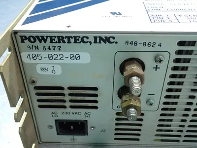 Used POWERTEC INC 9J530013S1318 DC Power Supplies Ohio US | HGR 24 #1070188