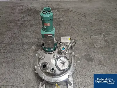 USED Mueller 150 Liter Mueller Reactor, 316L S/S, 45/75#