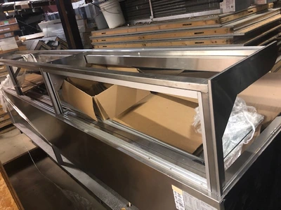 17-0080 Barker SB312R Remote 12' Hot/Cold Salad Buffet Bar