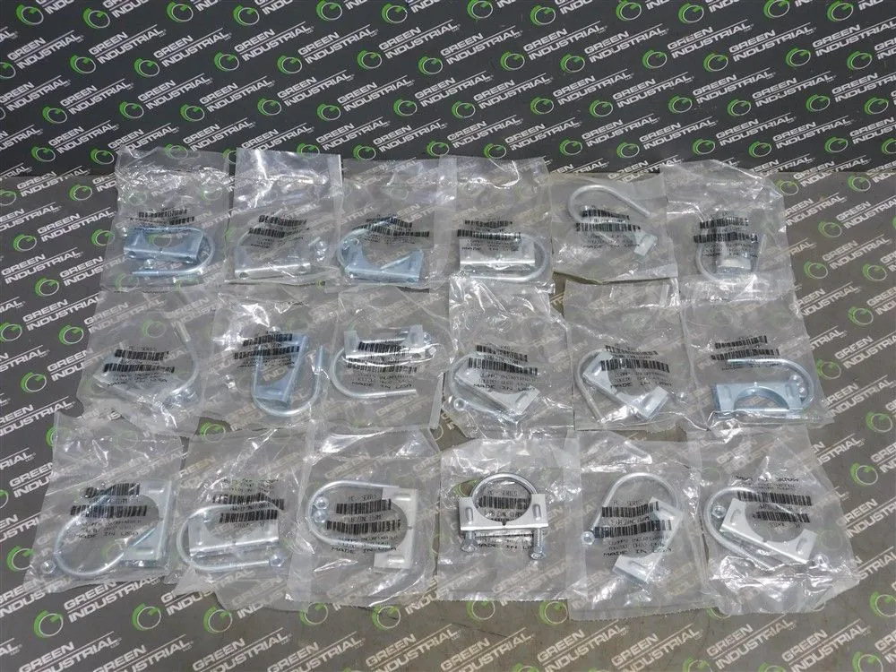 Lot of 18 Clamps Inc. 1.88 Zinc Clamps PC Series New