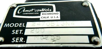 NEW AMOT CONTROLS AMOT COTROLS 2470B13N4