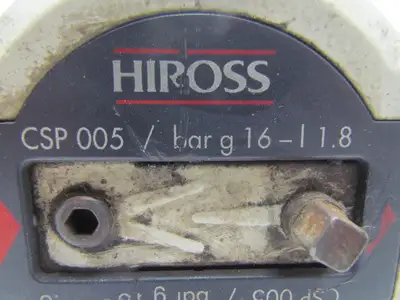 Hiross / Parker CSP 005 Inline Air Filter Housing 1-1/2" B5P