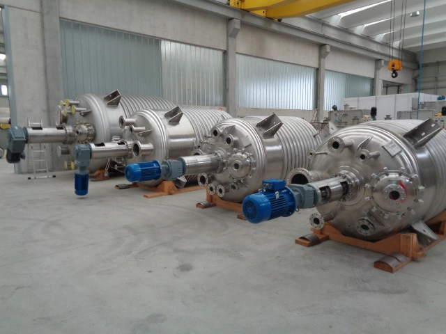 11,000L S/S 1/2 coiled New Reactor
