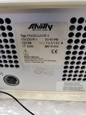 ABLESTIK LUXOR 3 FX650 CURLING FIBER OPTIC LIGHT SOURCE