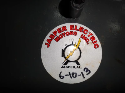 General Electric 150 hp, 1200 rpm, electric motor