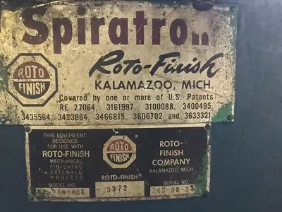 USED 1983 ROTO FINISH ST-20
