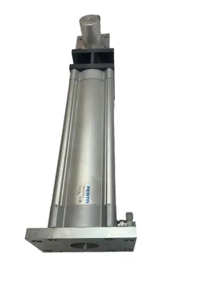 USED FESTO CYLINDER 125MM 320MM W/ KPE-32 VALVE 1804965