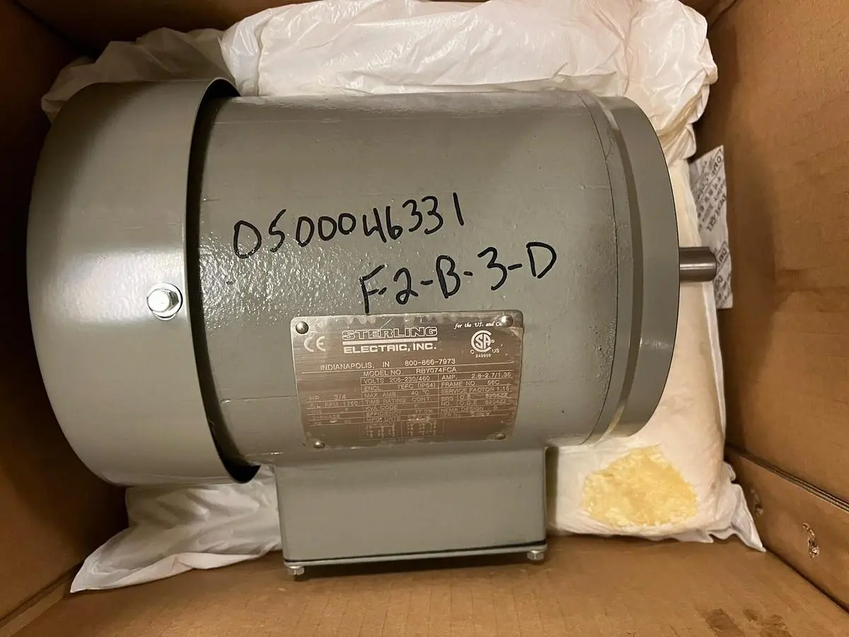 New | in-Stock STERLING RBY074FCA Industrial Controls Ohio US | Surplus Asset Holdings #1242660