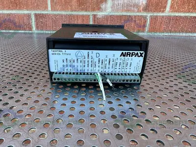 USED AIRPAX T77310-21 TACHTROL 3 DIGITAL TACHOMETER 120 VAC, 1 PH/24VDC