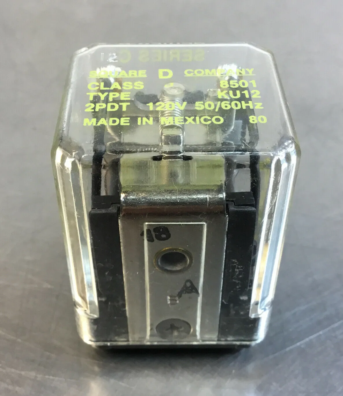 SQUARE D 8501 KU12 SER. C Relay 4C