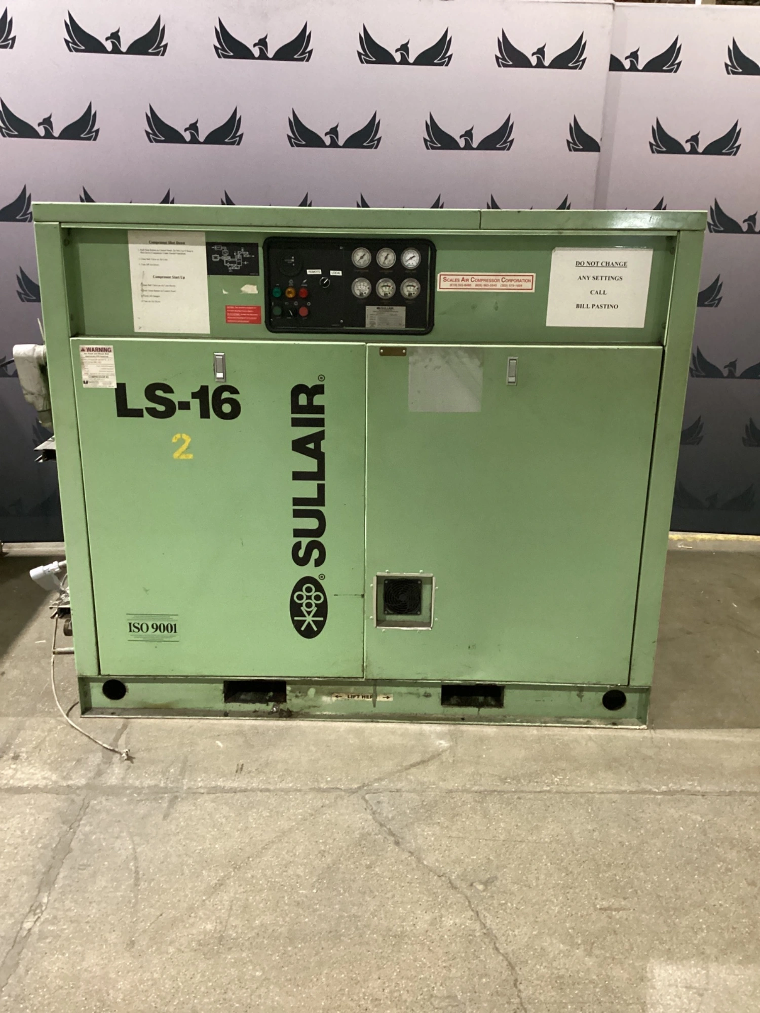 Used SULLAIR LS16-75AC High Pressure Air Compressors Michigan US | iGAM Industrial Marketplace #1451278
