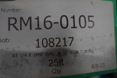 4130 Steel Tubing