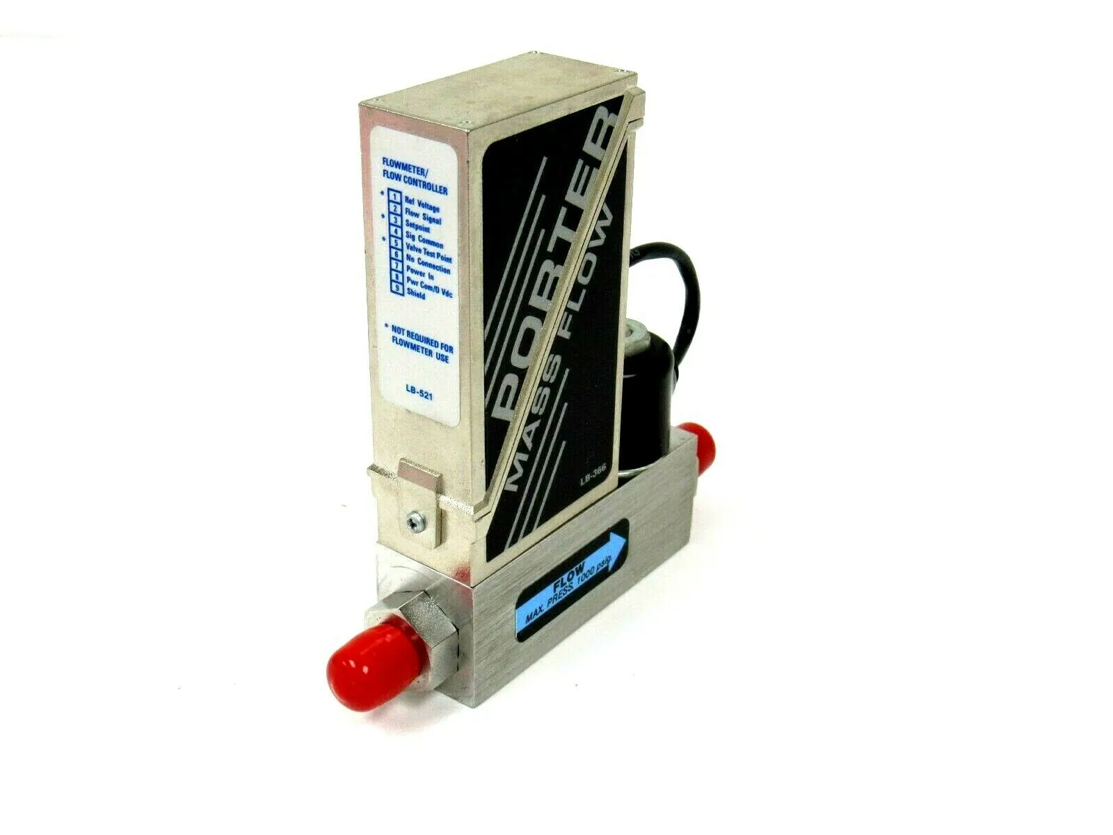 NEW PORTER 201-DKASVCAA MASS FLOW CONTROLLER 201DKASVCAA