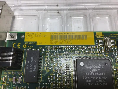 3Com 3C980B-TX Fast Ethernet 10/100 Server Network Interface Card-FULL KIT