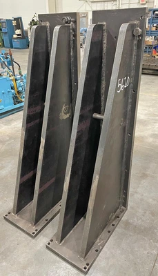 58″ X 13″ FABRICATED ANGLE PLATE PAIR