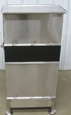 142-0758 M&E MFG Poly Top Wrapping Prep Table