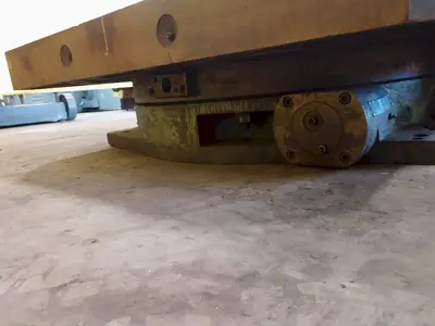 48" x 48" OHIO T SLOT ROTARY TABLE: STOCK 14674