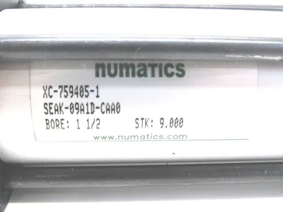 NEW NUMATICS SEAK-09A1D-CAA0 PNEUMATIC CYLINDER BORE 1 1/2" SEAK09A1DCAA0