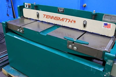 Used 2007 Tennsmith 52H Power Squaring Shears (Gauge) New Jersey US | Machinery Values #1245822