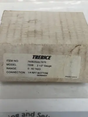 New | in-Stock TRERICE 760B Test Equipment - Other Ohio US | Surplus Asset Holdings #1403136