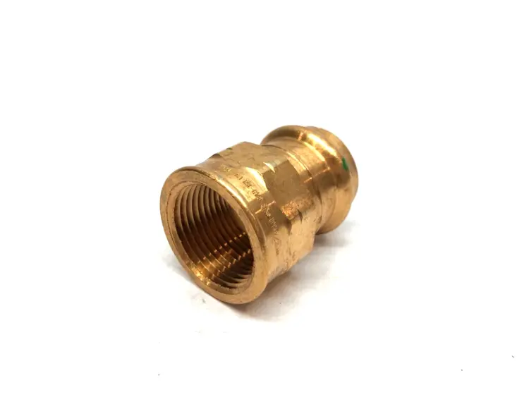Used VIEGA PROPRESS ADAPTER, 1"X1" NPT, CXF Plumbing Equipment Michigan US | Maverick Industrial Sales #1088691