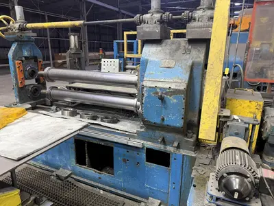 48" X 6" WEAN MOTORIZED SLITTER HEAD FOR SLITTING LINE: YOBRO #25242