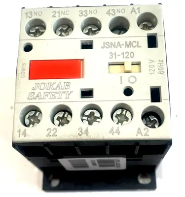 NEW JOKAB SAFETY JSNA-MCL-31-24 CONTACTOR JSNAMCL3124