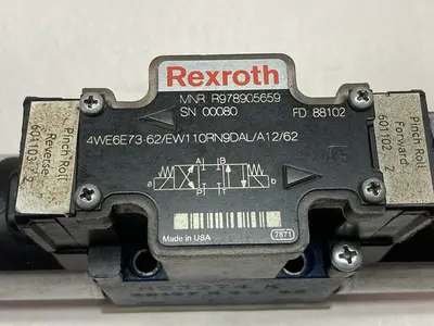 Used REXROTH 4WE6E73/EW1 10RN9DAL/A12/62 Solenoid Valves Ohio US | Surplus Asset Holdings #1247195
