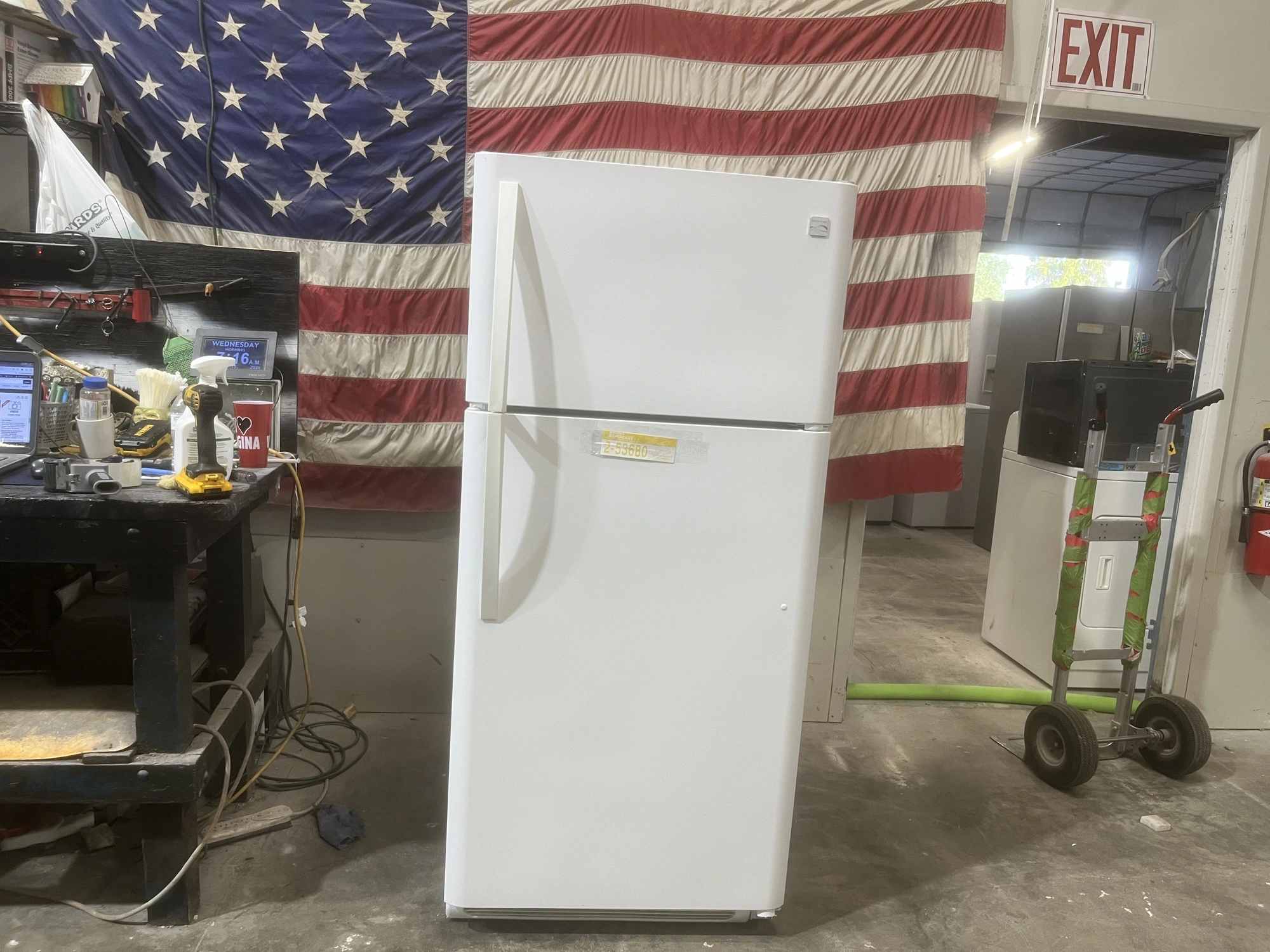 Used KENMORE FREEZER ON TOP Refrigerators Michigan US | Miedema Asset Management Group #1313563