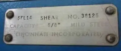 USED 1971 CINCINNATI 5FL-14