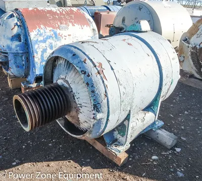 Used 125 HP Horizontal Electric Motor (UNKNOWN) For Sale