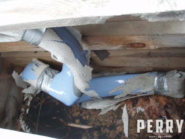 _UNKNOWN_ 146" long X 4.5" diameter X 44" span Glass Lined Parts | Perry Equipment